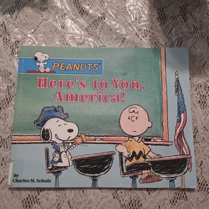 Peanuts Snoopy and Charlie Brown Patriotic Book